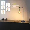 ZMH lampa stołowa vintage lampka nocna czarno-złota - E27 Podgląd zdjęcia produktu 3