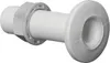 Borddurchlass m. Gewinde Kunststoff weiß 1/2" , 1 Stück Produktbild-Vorschau 1