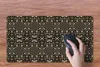 MuchoWow® Mauspad Mousepad Muster - Abstrakt - Gold - Jahre Produktbild-Vorschau 3