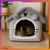 OMNA | Casetta per gatti - 35x38x40 cm - Grigio - Morbida e Anteprima dell’immagine prodotto 12