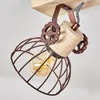 Cotes »Cotes« Deckenlampe, Holz/Metall, Natur/Rostfarbene Produktbild-Vorschau 3