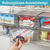 Ordnungsboxen, 4 Stücke Stapelbare Aufbewahrungsschubladen, Produktbild-Vorschau 2