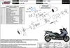 Mivv SPORT tlumič GPpro SLIP-ON Steel Black pro KYMCO AK550 Náhled obrázku produktu 5