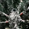 vidaXL Künstlicher Weihnachtsbaum Klappbar Beschneit 150 cm Produktbild-Vorschau 6
