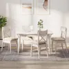 vidaXL Sitzkissen 4 pcs Beige 45 x 45 cm Mikrofaserstoff Produktbild-Vorschau 2