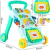 Malplay Lauflernwagen Kinderwagen mit Pendelbrett Tasten Produktbild-Vorschau 13