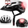 Fahrradhelm mit Licht - Sofort gesehen Werden - Produktbild-Vorschau 1