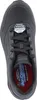 A top-down view of a black Skechers sneaker. Voir les images du produit