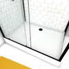 Dusche Komplett MARWELL Komplettdusche Fertigdusche White Produktbild-Vorschau 4