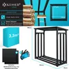 KESSER® Kaminholzregal Metall 188 x 70 x 185 cm Produktbild-Vorschau 7