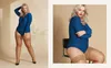 Bellivalini Damen halterlose Strümpfe mit Spitze Plus Size Produktbild-Vorschau 7