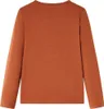 vidaXL Camicia a maniche lunghe per bambini Cognac 116 Anteprima dell’immagine prodotto 1