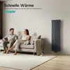Radiador plano EMKE, 160 x 46 cm, de una sola capa, 751 W, Vista previa de la imagen del producto 3