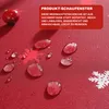 Runde Tischdecke, Weihnachtsdekoration Blumen Tischdecke Produktbild-Vorschau 6