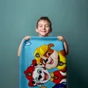 Paw Patrol Duschtuch Badetuch Strandtuch blau 70 x 140cm Produktbild-Vorschau 3