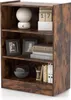 GOPLUS 3-stufiges Bücherregal, Eck-Bücherregal Display Rack Produktbild-Vorschau 1