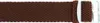 ClassicWatchStraps Perlon Uhrenarmband - Dunkelbraun, 12 Produktbild-Vorschau 2