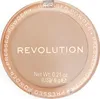 A top-down view of a round compact of pressed powder. Anteprima dell’immagine prodotto