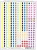 Sticker Aufkleber Set für Kalender - 560 Kalendersticker Produktbild-Vorschau 1