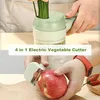 Bezdrátový mini kuchyňský sekáček a kráječ 5v1, elektrický Náhled obrázku produktu 11