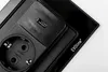 EVOLine BackFlip Schwarz matt 2x Steckdose mit USB-C, Produktbild-Vorschau 20