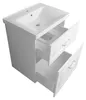 Aqualine FAVOLO Unterschrank 57x72,5x44,6cm, Weiß matt Produktbild-Vorschau 2