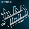 MONZANA® Rastrelliera per Biciclette 3 Posti per Pneumatici Anteprima dell’immagine prodotto 4