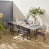 sweeek - Ausziehbarer Tisch 200/300 cm, 8 Sitze - Anthrazit Produktbild-Vorschau 7