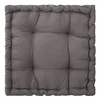 A single square floor cushion is shown from a top-down view against a white background. Podgląd zdjęcia produktu