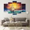 Bilder auf glas - Meer Welle Boot - 150x100cm - Glasbilder Produktbild-Vorschau 7