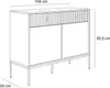 Kommode MIDNIGHT 2D2S mit zwei Schubladen auf Gestell Grün Produktbild-Vorschau 6