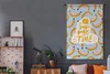 MuchoWow® Wandteppich Wandbehang Sommer - Gelb - Banane Produktbild-Vorschau 5