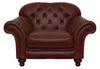 Luxus Chesterfield Wohnzimmer Couch Braun Sofa Sitz Polster Produktbild-Vorschau 6
