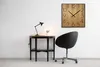 Horloge murale en bois Wood Square chêne 60cm de diamètre Voir les images du produit 3