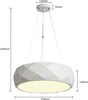 Závesné svietidlo Reus 3xE27 biele LP-8069/1P WH Light Náhľad obrázku produktu 11