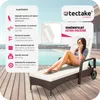 TecTake 404586, Hnědá, Polyester, Kov, 120 kg, 15 kg Náhled obrázku produktu 3