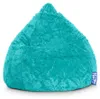 Sitting Point Bean Bag Fluffy XL 70 x 110 cm,  Tuerkis Produktbild-Vorschau 3