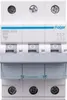 Interruttore automatico 3 poli 6kA caratteristica B 10A 3 Anteprima dell’immagine prodotto 1