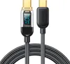 Joyroom A4 Cavo Usb-C / Usb-C 100W 1,2M con display - Nero Anteprima dell’immagine prodotto 4
