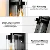 ZMH LED vintage buitenwandlamp, E27, zwart, IP65, Productafbeelding-voorbeeld 4