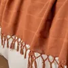 Atmosphera Plaid - terracotta - 230 x 250 cm - Baumwolle - Produktbild-Vorschau 5