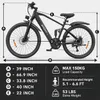 PiXELPiLOT T8S E Bike, Trekking E-Bikes Doppelte Federung, Produktbild-Vorschau 10