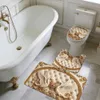 Luxe set van 3 absorberende badmatten met Productafbeelding-voorbeeld 5