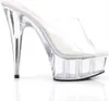 DELIGHT-601 Damen Slipper von Pleaser, Transparent  , EU Produktbild-Vorschau 5