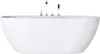doporro Baignoire îlot ovale 170cm blanc Vicenza605 pour Voir les images du produit 6