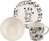 The Peanuts Frühstücksset - Snoopy Geschirr Set 3-teilig Produktbild-Vorschau 1
