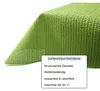 Garten Tischdecke Outdoor PVC rechteckig 130x220 cm Grün Produktbild-Vorschau 2