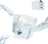Lot de 4 bidons pliables Relaxdays, 5 litres, bidons d'eau Voir les images du produit 1