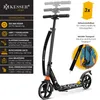 KESSER® Cityroller Scooter Ruote da 205 mmPoliuretanoBig Anteprima dell’immagine prodotto 2