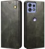 Pouzdro pro Motorola Edge 50 Pro kožené flip pouzdro Náhled obrázku produktu 1
